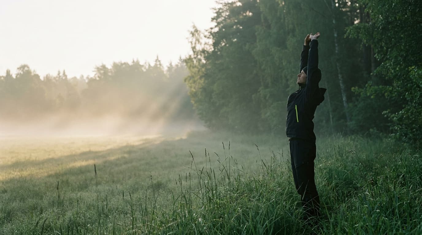 Vitaler Morgen im Grünen — Fitline von AuK Vital